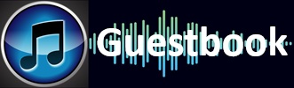 guestbook menu button