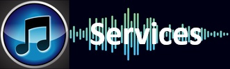 services menu button